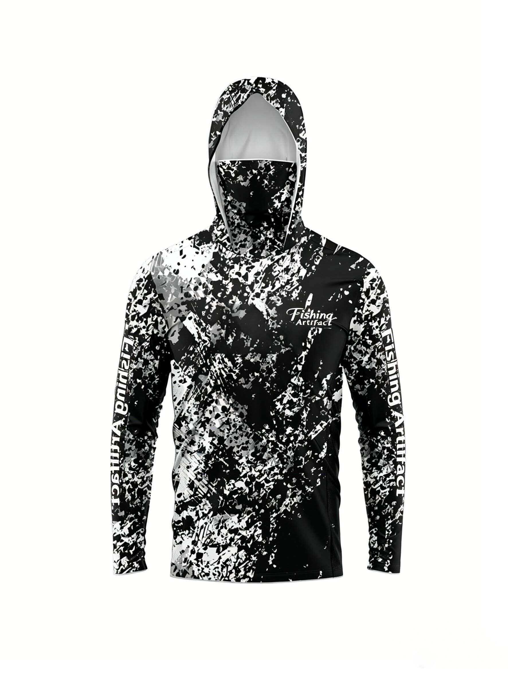 Sports Mask Breathable - Мужская летняя толстовка для рыбалки с