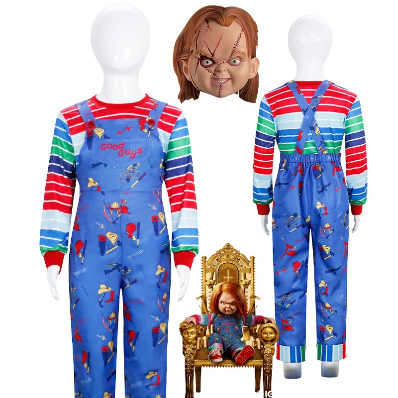Kids Face Mask - 2025 аниме «Страшный ребенок играет Чаки»,