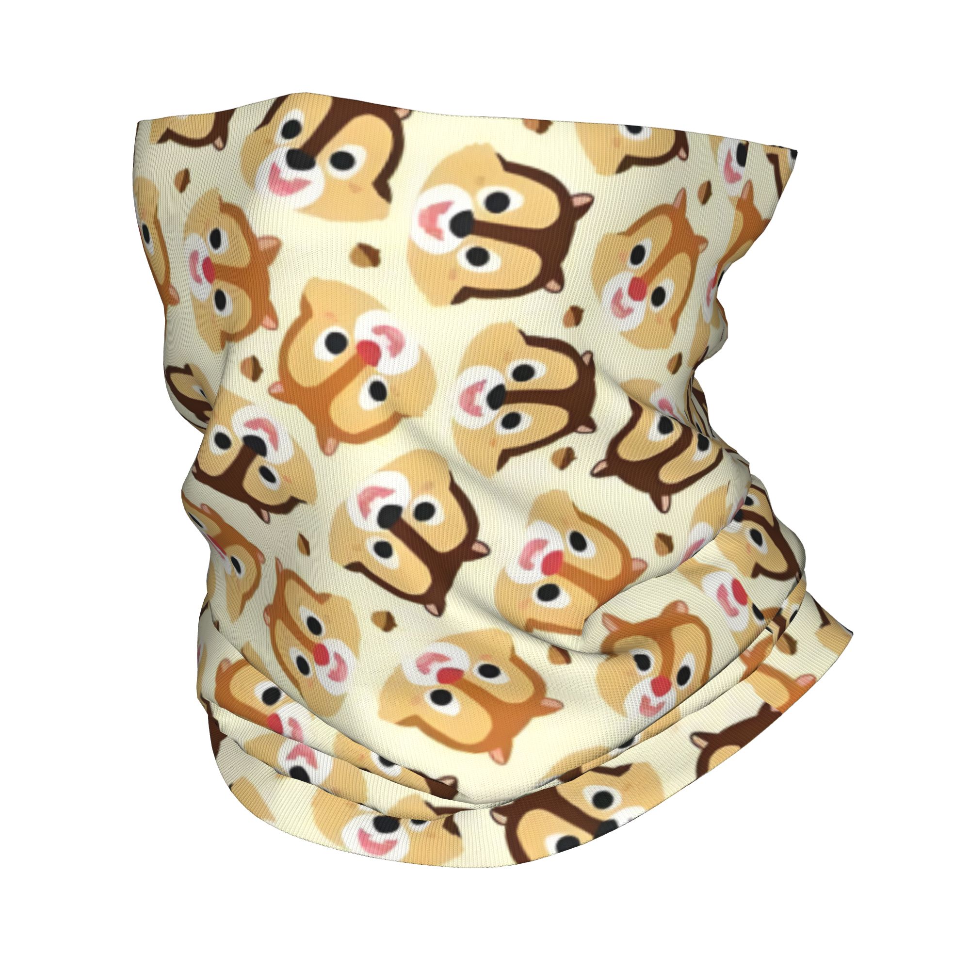 Neck Gaiter Face Cover - Классическая бандана-бафф Custom C-Chip и D-Dale: