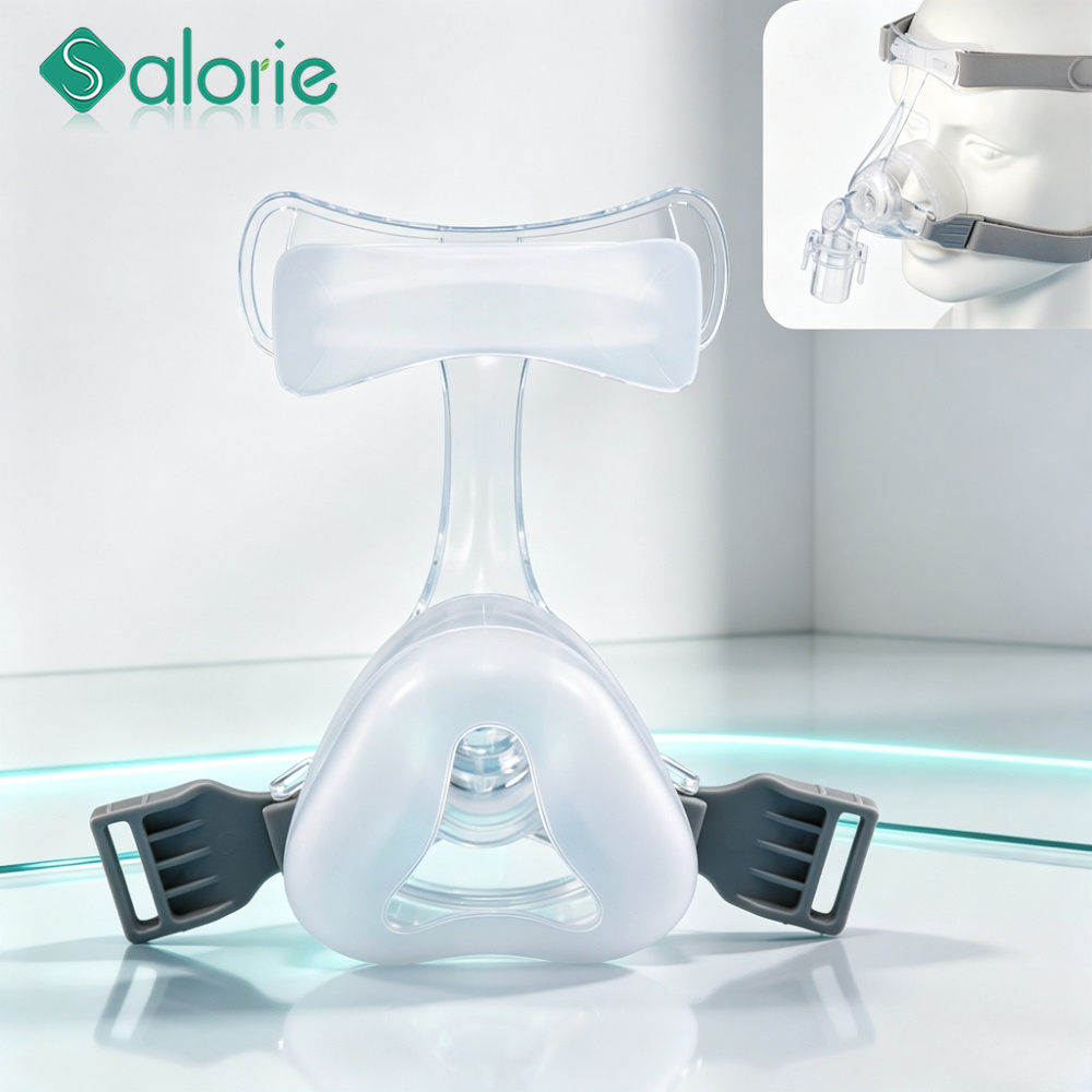 Silicone Mask Bracket - Комфортная назальная маска CPAP с мягким