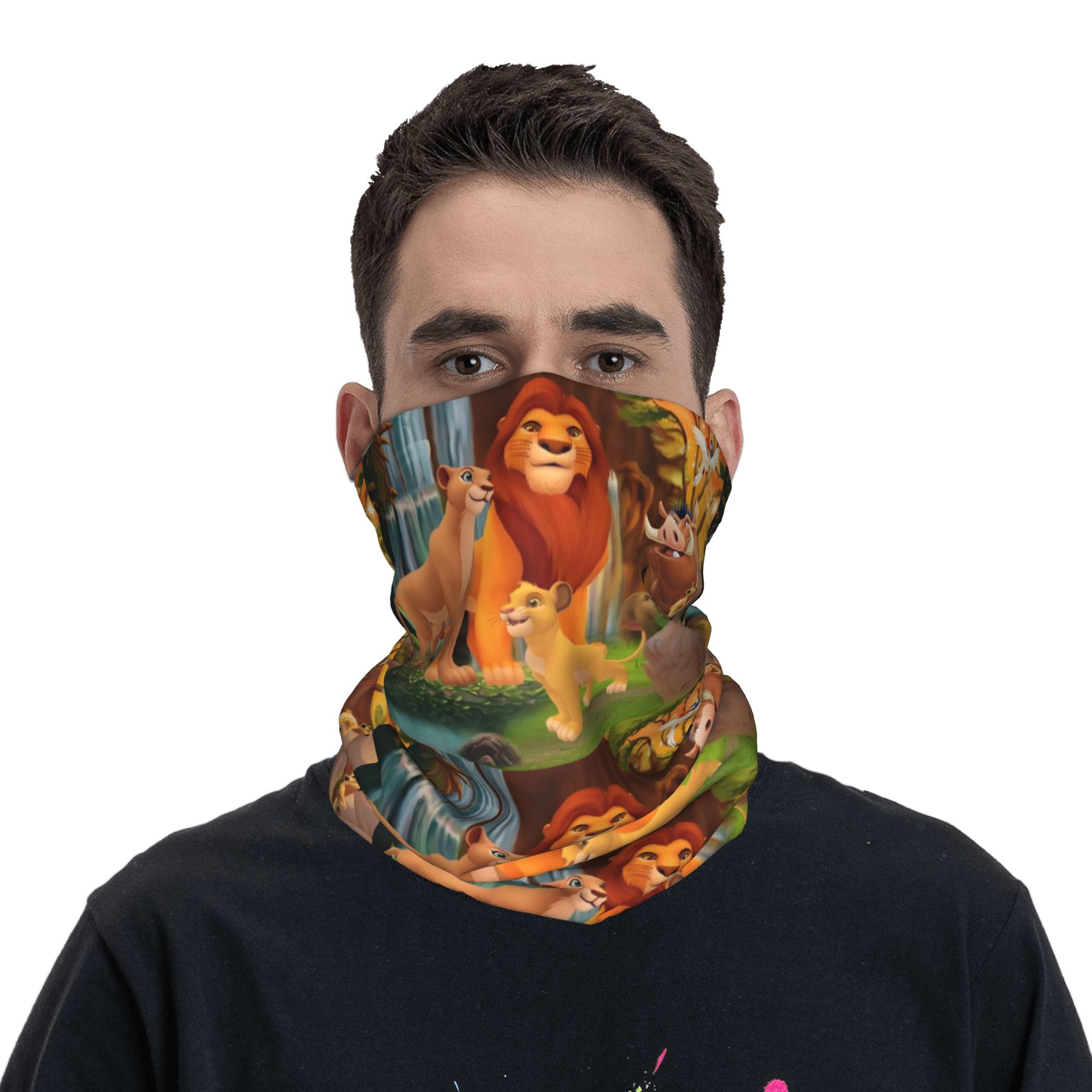 Многофункциональный шарф-банда – обзор и цена Neck Gaiter Face Cover