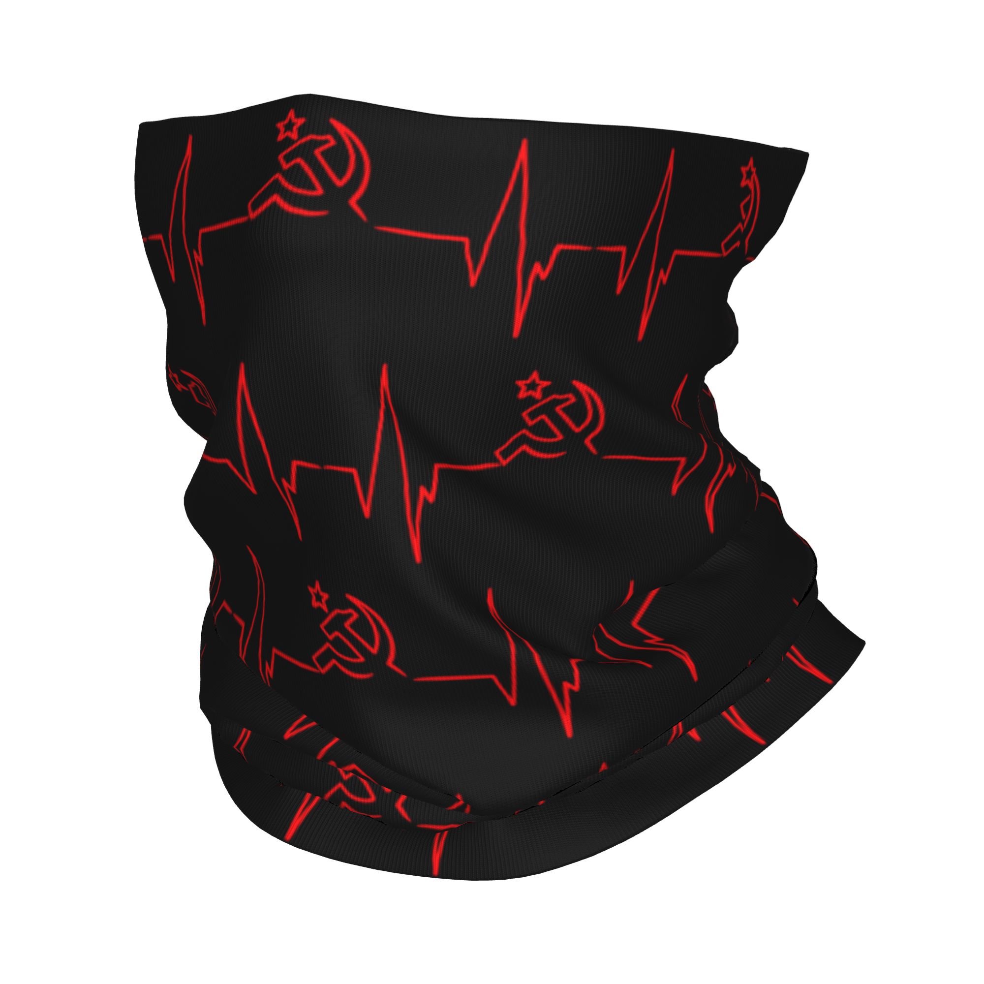 Пользовательские Heartbeat Рус – обзор и цена Neck Gaiter Face Cover